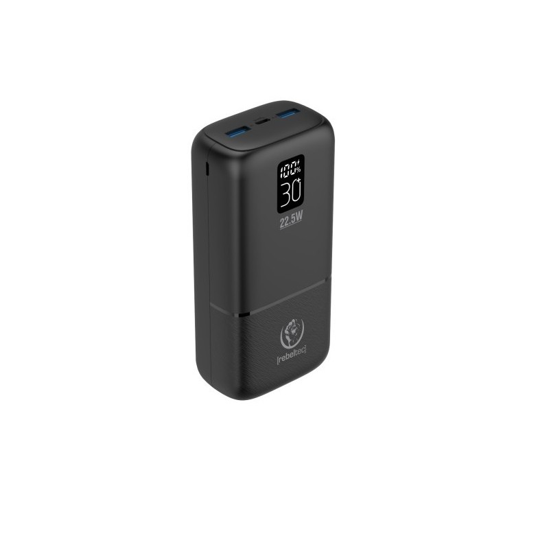 Powerbank P30 LCDPD 30 000mAh PD 22,5W | PartsPC.pl