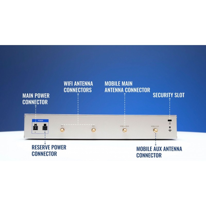 router LTE RUTX09 (Cat 6), 4xGbE, GNSS, Ethernet | PartsPC.pl