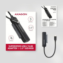 ADSA-FP2C Adapter USB-C 5Gbps SATA 6G 2.5" HDD/SSD FASTPort2 | PartsPC.pl