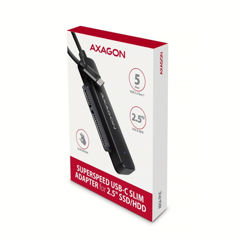 ADSA-FP2C Adapter USB-C 5Gbps SATA 6G 2.5" HDD/SSD FASTPort2 | PartsPC.pl