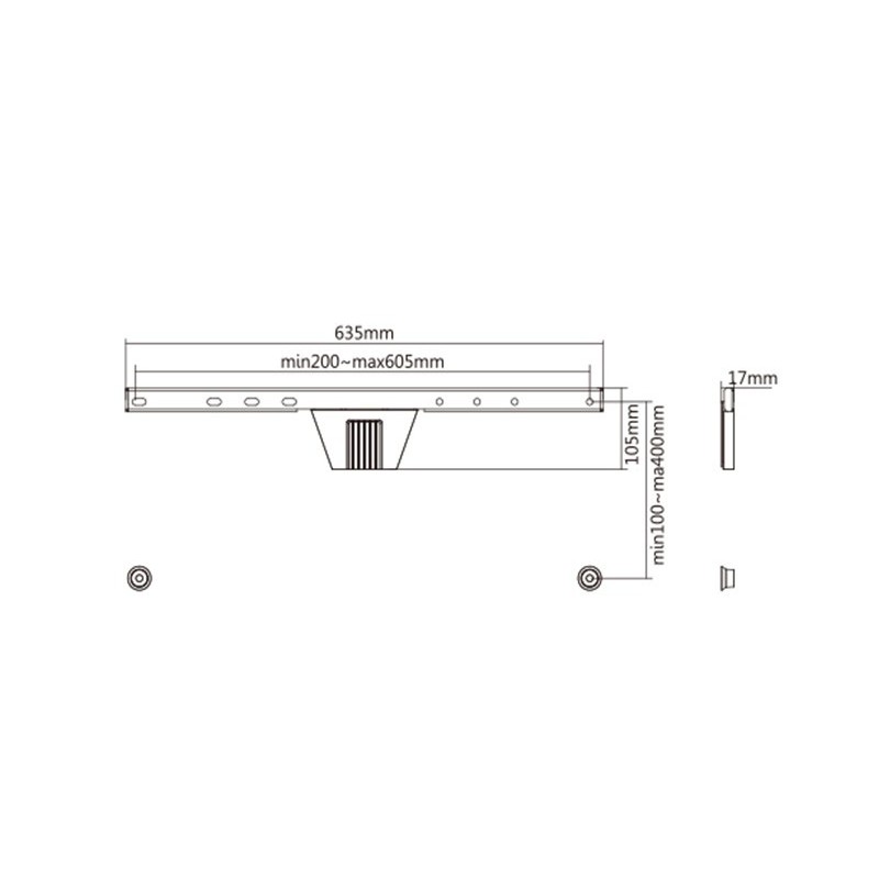 Uchwyt telewizyjny slim 37 - 80 cali 50 kg stały | PartsPC.pl
