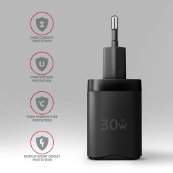 ACU-PQ30 Ładowarka sieciowa, PD & QC 30W, QC3.0,4.0/AFC/FCP/… | PartsPC.pl
