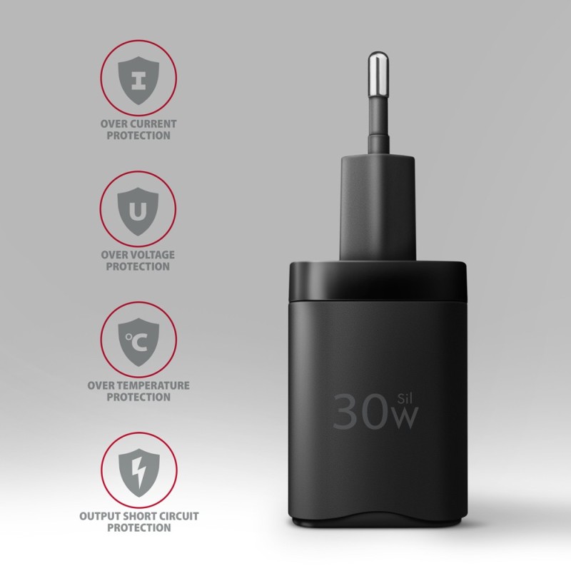 ACU-PQ30 Ładowarka sieciowa, PD & QC 30W, QC3.0,4.0/AFC/FCP/… | PartsPC.pl