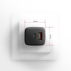 ACU-PQ30 Ładowarka sieciowa, PD & QC 30W, QC3.0,4.0/AFC/FCP/… | PartsPC.pl