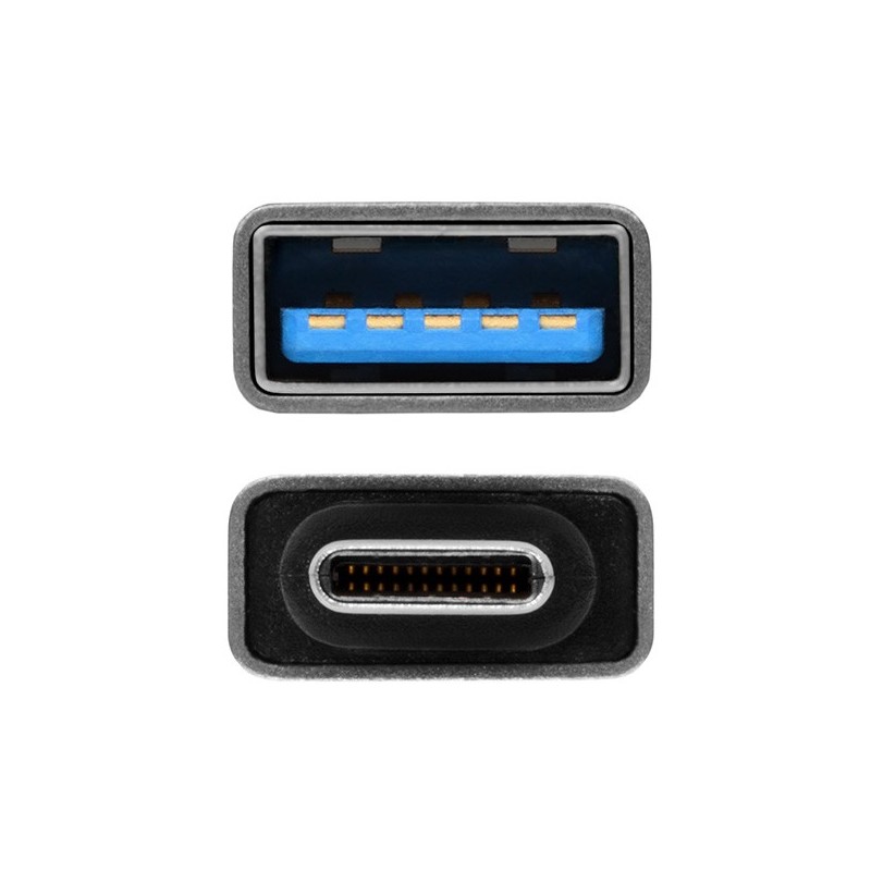 RUCM-AFA Redukcja, USB 3.1 Type-C męska -> Type-A żeńska ALU | PartsPC.pl
