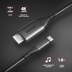 RVC-HI2MC Adapter aktywny USB-C -> HDMI 2.0 4K/60Hz Aluminum… | PartsPC.pl