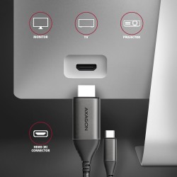 RVC-HI2MC Adapter aktywny USB-C -> HDMI 2.0 4K/60Hz Aluminum… | PartsPC.pl