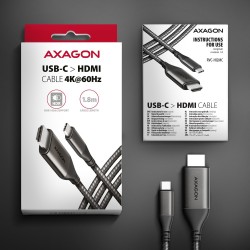 RVC-HI2MC Adapter aktywny USB-C -> HDMI 2.0 4K/60Hz Aluminum… | PartsPC.pl