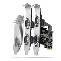 PCEA-S4N Kontroler PCIe 4x port szeregowy RS232 250 kbps, w … | PartsPC.pl