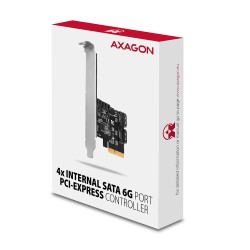 PCES-SA4X4 Kontroler PCIe 4x wewnętrzny port SATA 6G, ASM116… | PartsPC.pl