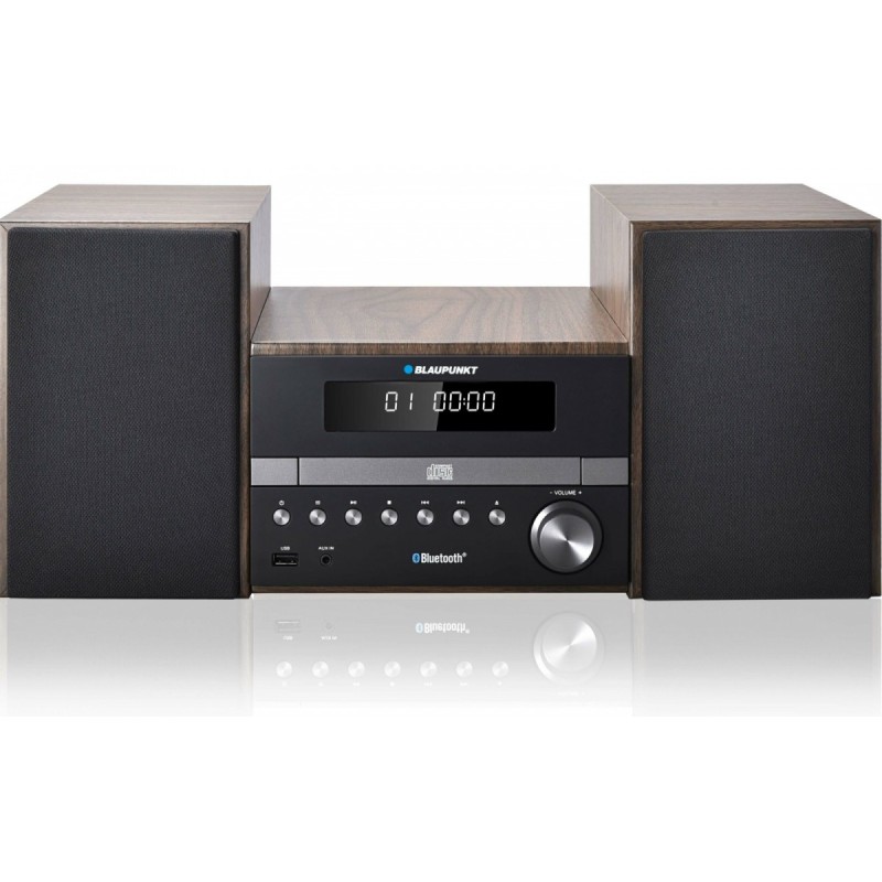 Mikrowieża Bluetooth RDS/ID3 tag CD/MP3/USB/AUX/Zegar/Alarm | PartsPC.pl