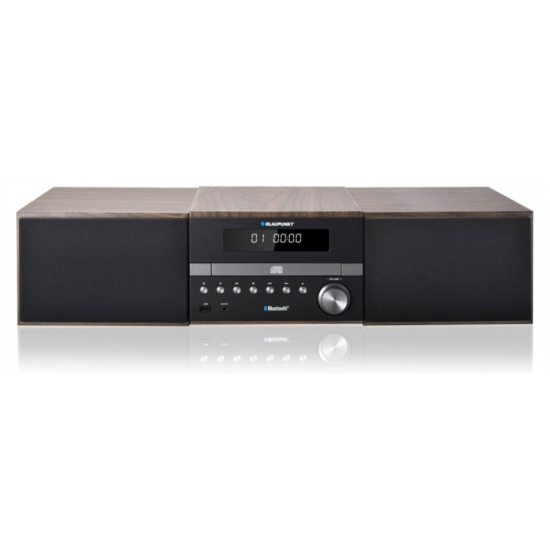 Mikrowieża Bluetooth RDS/ID3 tag CD/MP3/USB/AUX/Zegar/Alarm | PartsPC.pl