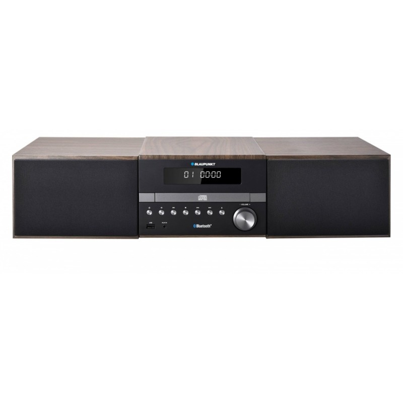 Mikrowieża Bluetooth RDS/ID3 tag CD/MP3/USB/AUX/Zegar/Alarm | PartsPC.pl