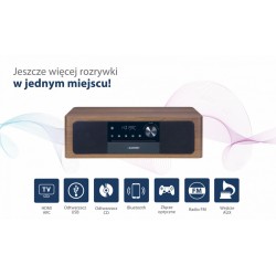 Mikrowieża all-in-one Bluetooth, HDMI ARC, Wejście optyczne … | PartsPC.pl