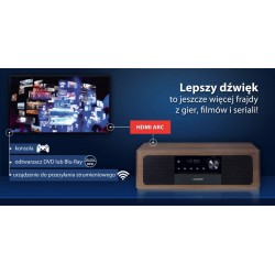 Mikrowieża all-in-one Bluetooth, HDMI ARC, Wejście optyczne … | PartsPC.pl