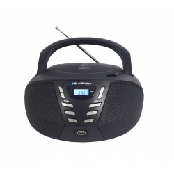 Boombox FM PLL CD/MP3/USB/AUX czarny | PartsPC.pl
