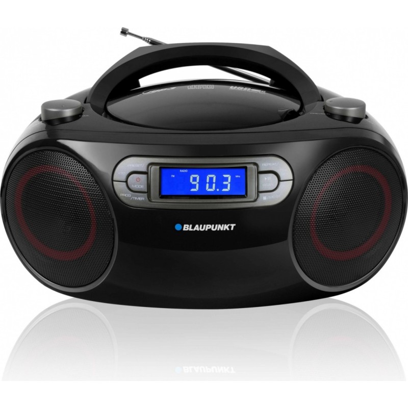 Boombox FM PLL CD/MP3/USB/AUX/Zegar/Alarm | PartsPC.pl