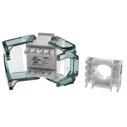 Moduł keystone RJ45 beznarzędziowy UTP kat.6 | PartsPC.pl