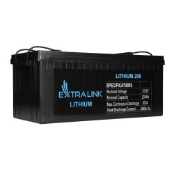 Akumulator LiFePO4 200AH 12.8V BMS EX.30479 | PartsPC.pl