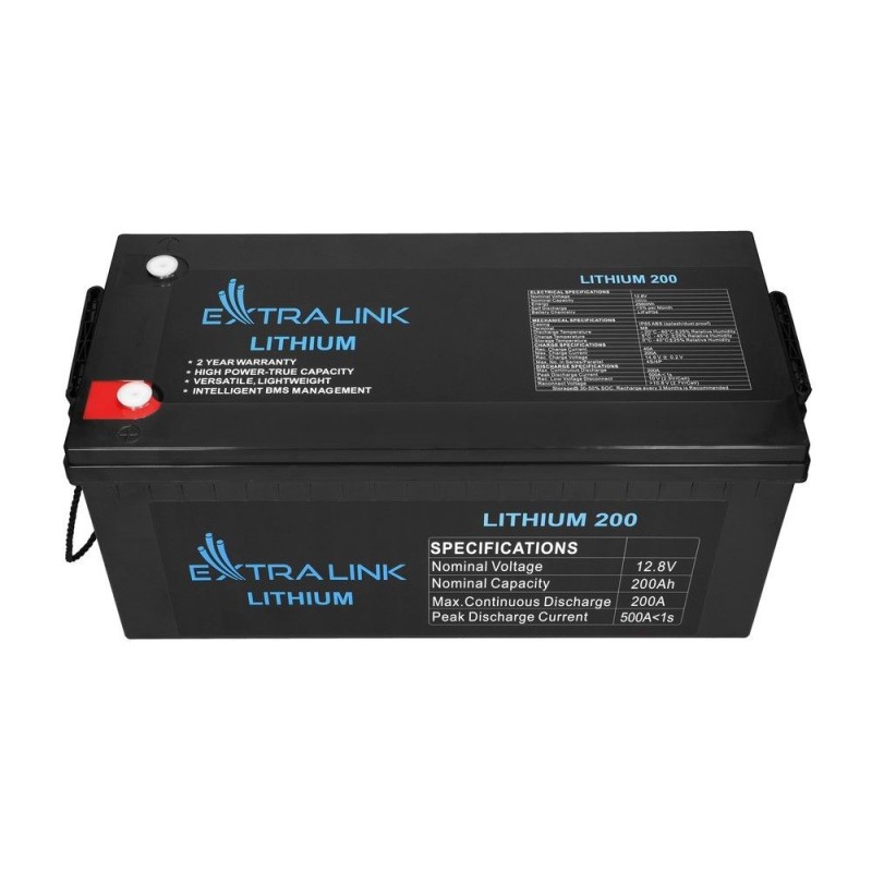 Akumulator LiFePO4 200AH 12.8V BMS EX.30479 | PartsPC.pl