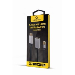 Adapter HDMI do DP 4K 60Hz USB-A powered | PartsPC.pl