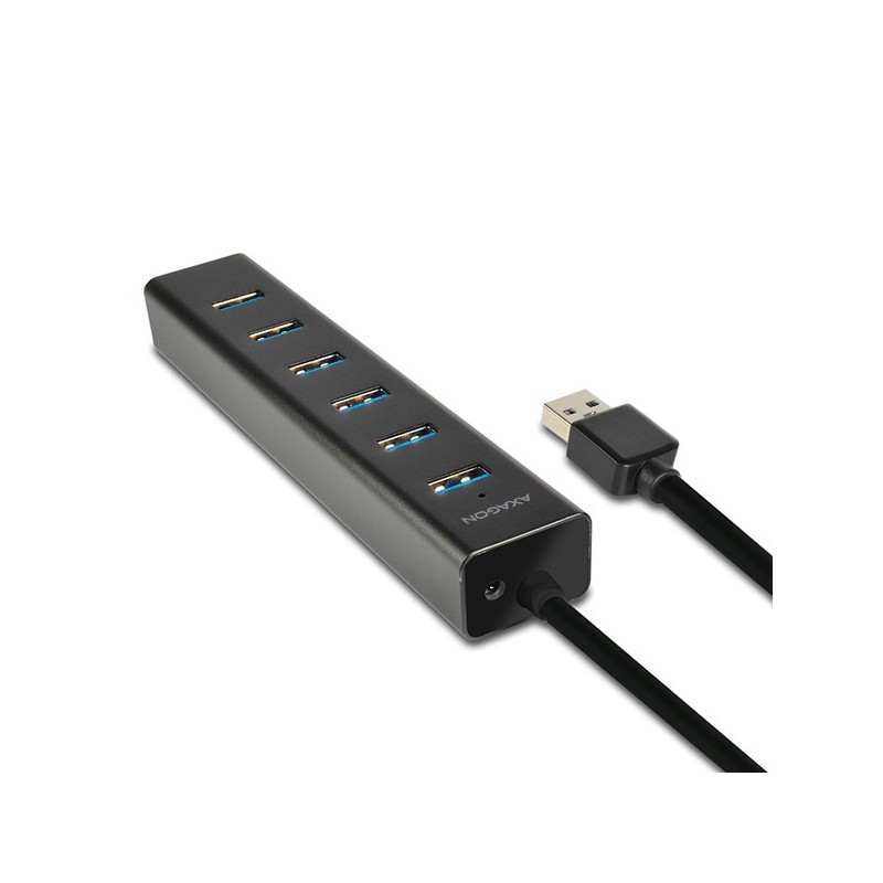 HUE-SA7BP Hub 7-portowy USB 3.2 GEN 1 aluminum charging hub,… | PartsPC.pl