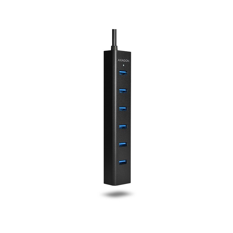 HUE-SA7BP Hub 7-portowy USB 3.2 GEN 1 aluminum charging hub,… | PartsPC.pl