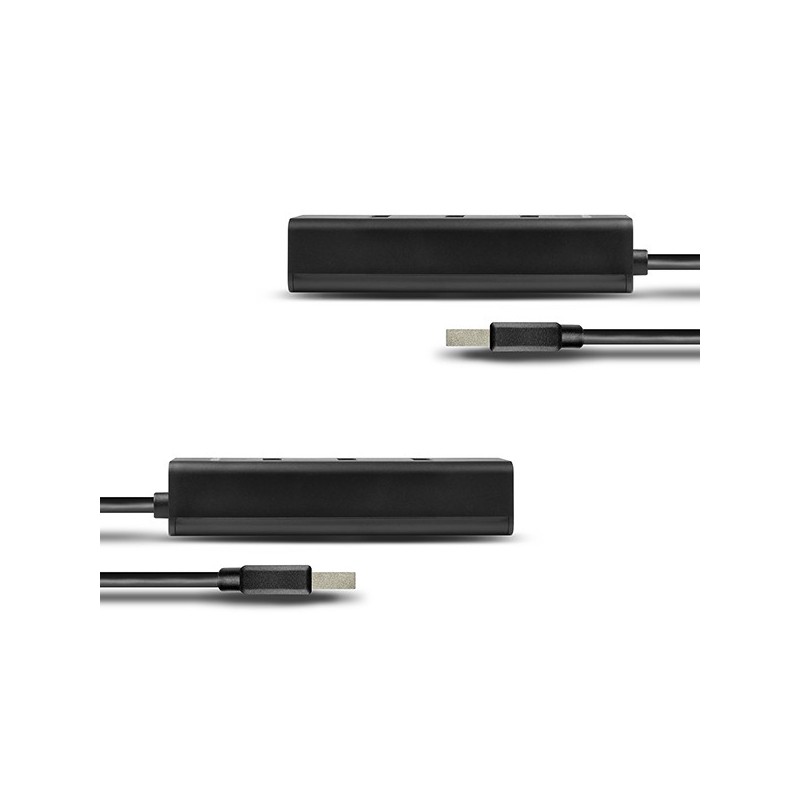 HUE-S2BL Hub 4-portowy USB 3.2 Gen 1 charging hub, 1.2m kabe… | PartsPC.pl