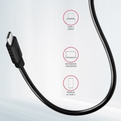 HMC-4G2 Hub USB Gen2 10Gbps, 2x USB-A + 2x USB-C, 13cm USB-C… | PartsPC.pl