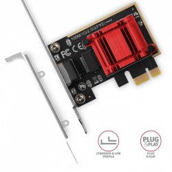 PCEE-G25 Karta sieciowa PCIe 1 x 2.5 Gigabit Ethernet port  … | PartsPC.pl