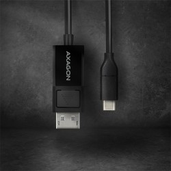 RVC-DPC Konwerter/kabel USB-C -> DisplayPort 1,8m, 4K/60HZ | PartsPC.pl
