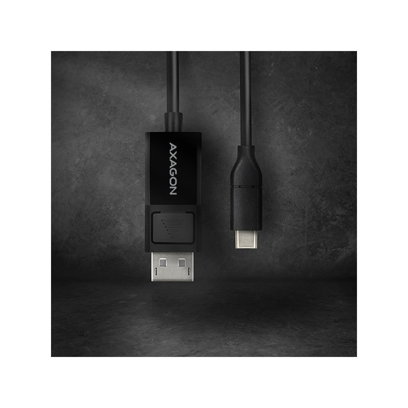 RVC-DPC Konwerter/kabel USB-C -> DisplayPort 1,8m, 4K/60HZ | PartsPC.pl