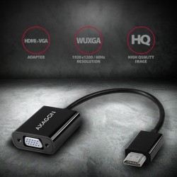 RVH-VGN Adapter HDMI -> VGA FULLHD 1920*1200 | PartsPC.pl