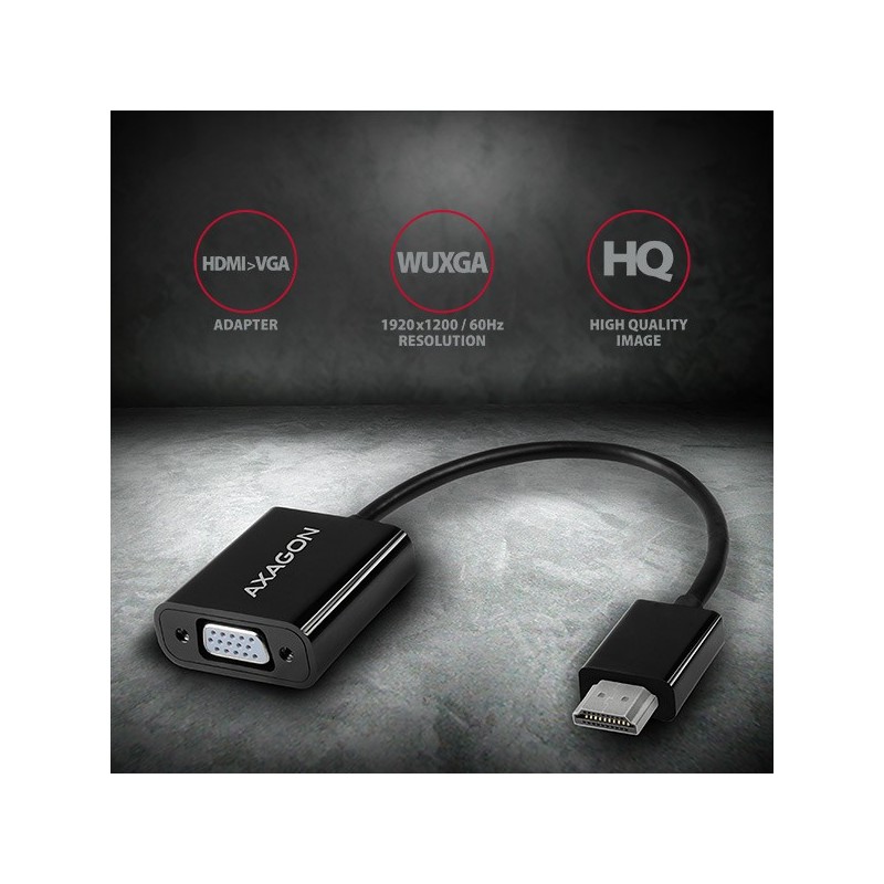 RVH-VGN Adapter HDMI -> VGA FULLHD 1920*1200 | PartsPC.pl