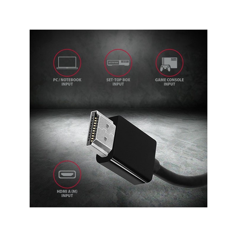 RVH-VGN Adapter HDMI -> VGA FULLHD 1920*1200 | PartsPC.pl
