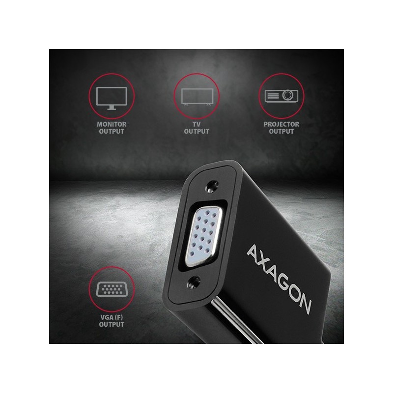 RVH-VGN Adapter HDMI -> VGA FULLHD 1920*1200 | PartsPC.pl