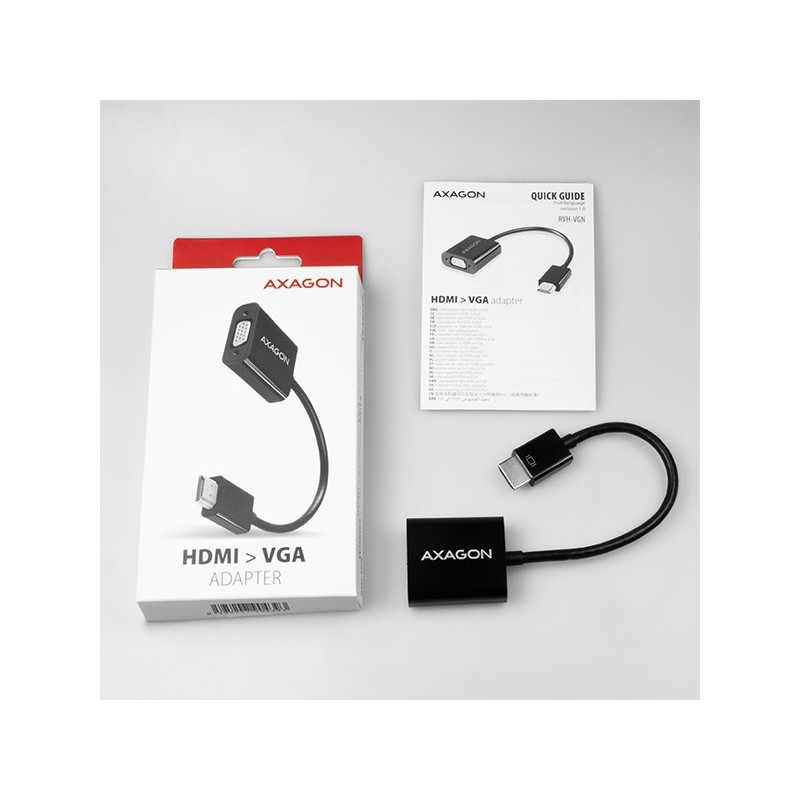 RVH-VGN Adapter HDMI -> VGA FULLHD 1920*1200 | PartsPC.pl