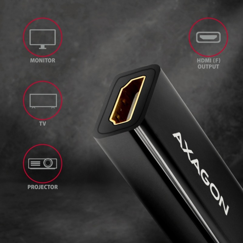 RVD-HI14N Adapter aktywny Displayport -> HDMI 1,4, 4K/30Hz, … | PartsPC.pl