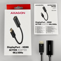 RVD-HI14N Adapter aktywny Displayport -> HDMI 1,4, 4K/30Hz, … | PartsPC.pl