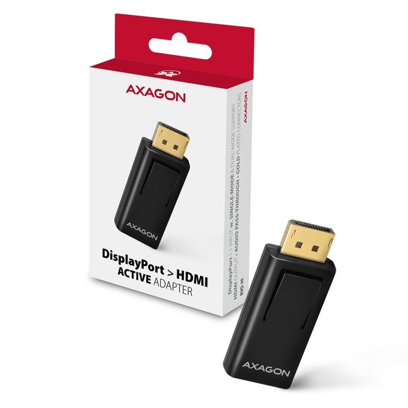 RVD-HI Adapter aktywny DisplayPort -> HDMI FullHD | PartsPC.pl