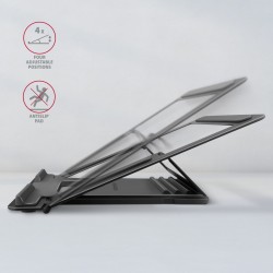 STND-L Podstawa do laptopów aluminiowa 10-16", 4 regulowane … | PartsPC.pl