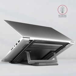 STND-L Podstawa do laptopów aluminiowa 10-16", 4 regulowane … | PartsPC.pl