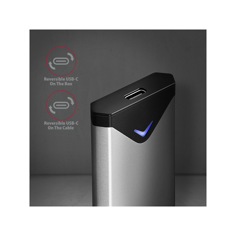 EEM2-UG2 Obudowa zewnętrzna aluminiowa, USB-C 3.2 Gen 2 - M.… | PartsPC.pl