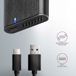 EEM2-SBC Obudowa zewnętrzna aluminiowa bezśrubowa USB-C 3.2 … | PartsPC.pl