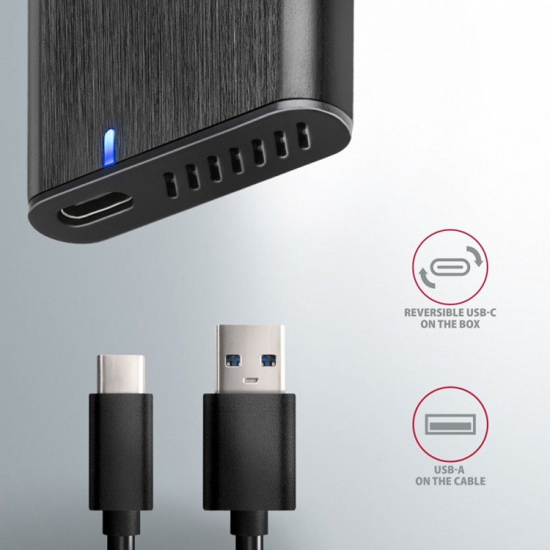 EEM2-SBC Obudowa zewnętrzna aluminiowa bezśrubowa USB-C 3.2 … | PartsPC.pl