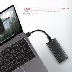 EEM2-SBC Obudowa zewnętrzna aluminiowa bezśrubowa USB-C 3.2 … | PartsPC.pl