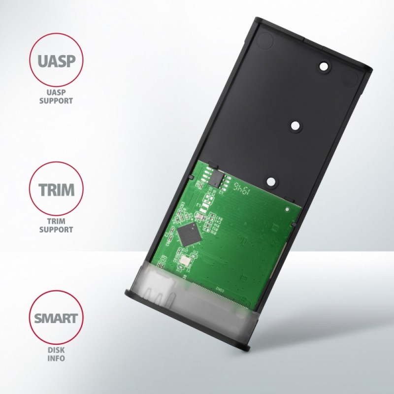 EEM2-SBC Obudowa zewnętrzna aluminiowa bezśrubowa USB-C 3.2 … | PartsPC.pl