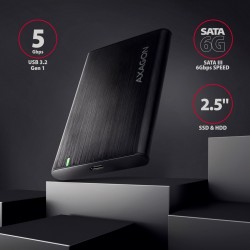 EE25-A6C Bezśrubowa aluminiowa obudowa zewnętrzna USB-C 3.2 … | PartsPC.pl
