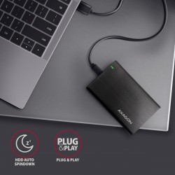 EE25-A6C Bezśrubowa aluminiowa obudowa zewnętrzna USB-C 3.2 … | PartsPC.pl