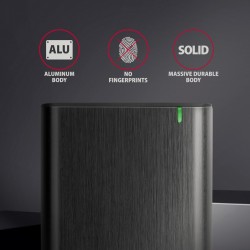 EE25-A6C Bezśrubowa aluminiowa obudowa zewnętrzna USB-C 3.2 … | PartsPC.pl